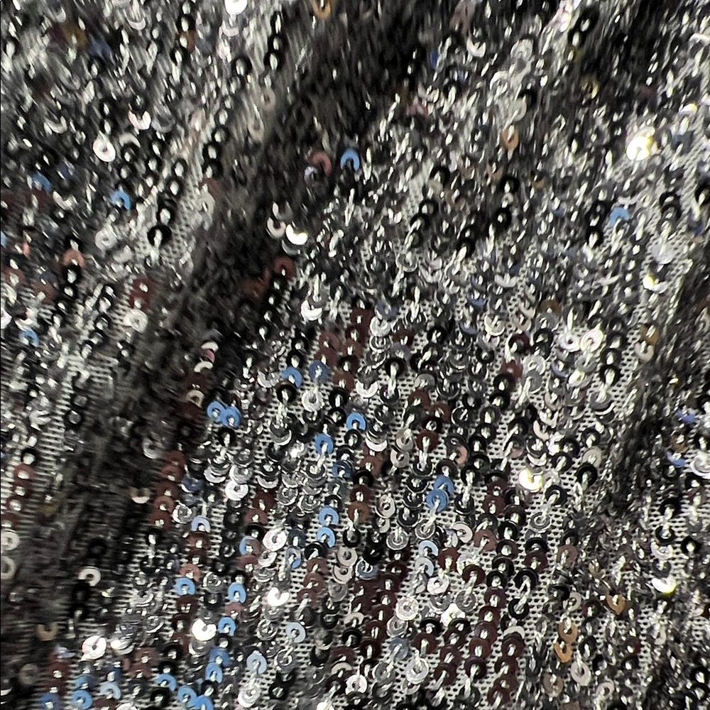 Silver Sequin Jumpsuit - image 2